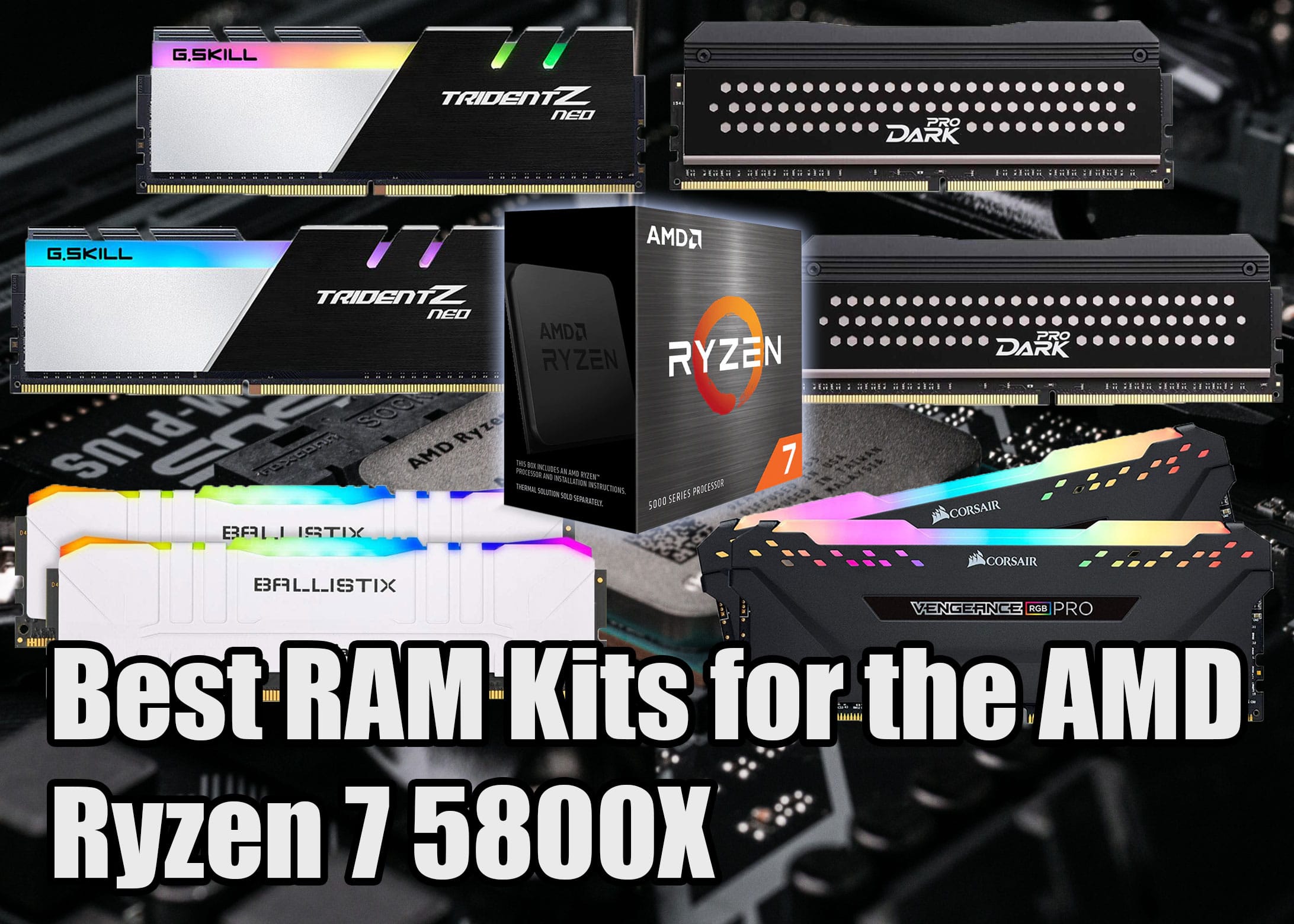 Best RAM for the AMD Ryzen 7 5800X