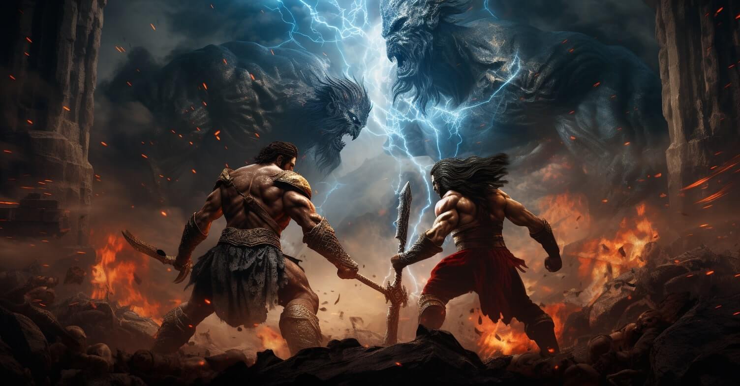 AMD Zen 3 and Intel 12th Gen as Mythical Warriors in a Virtual Arena
