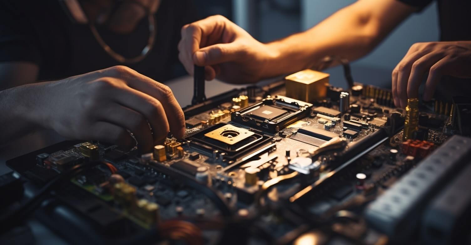 DIY PC Assembly in Progress